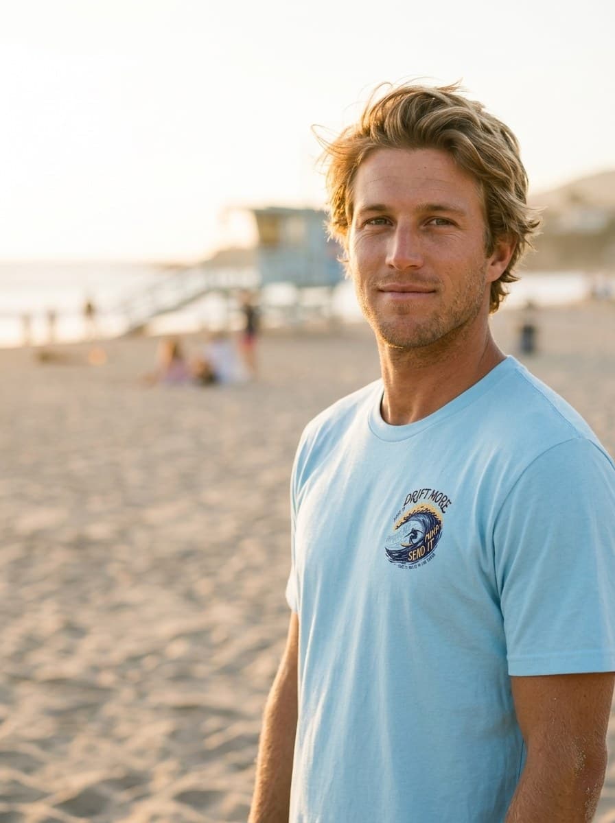 Drop In Crest Tee — worn