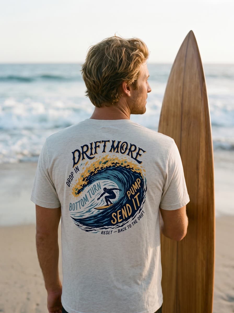 Drop In Crest Tee — worn