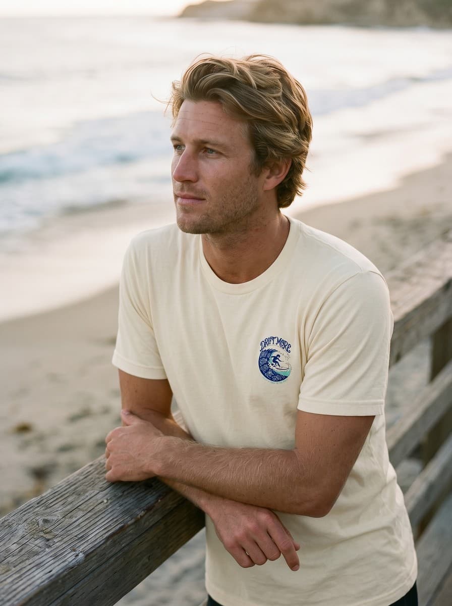 Back to the Drift Tee — worn
