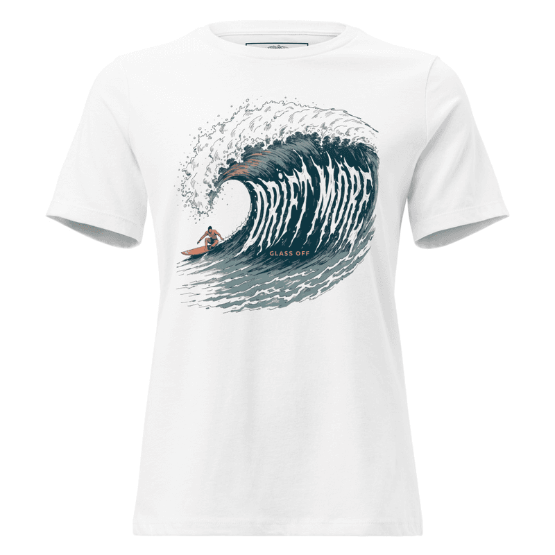 Drift More Wave Tee — Women's — White