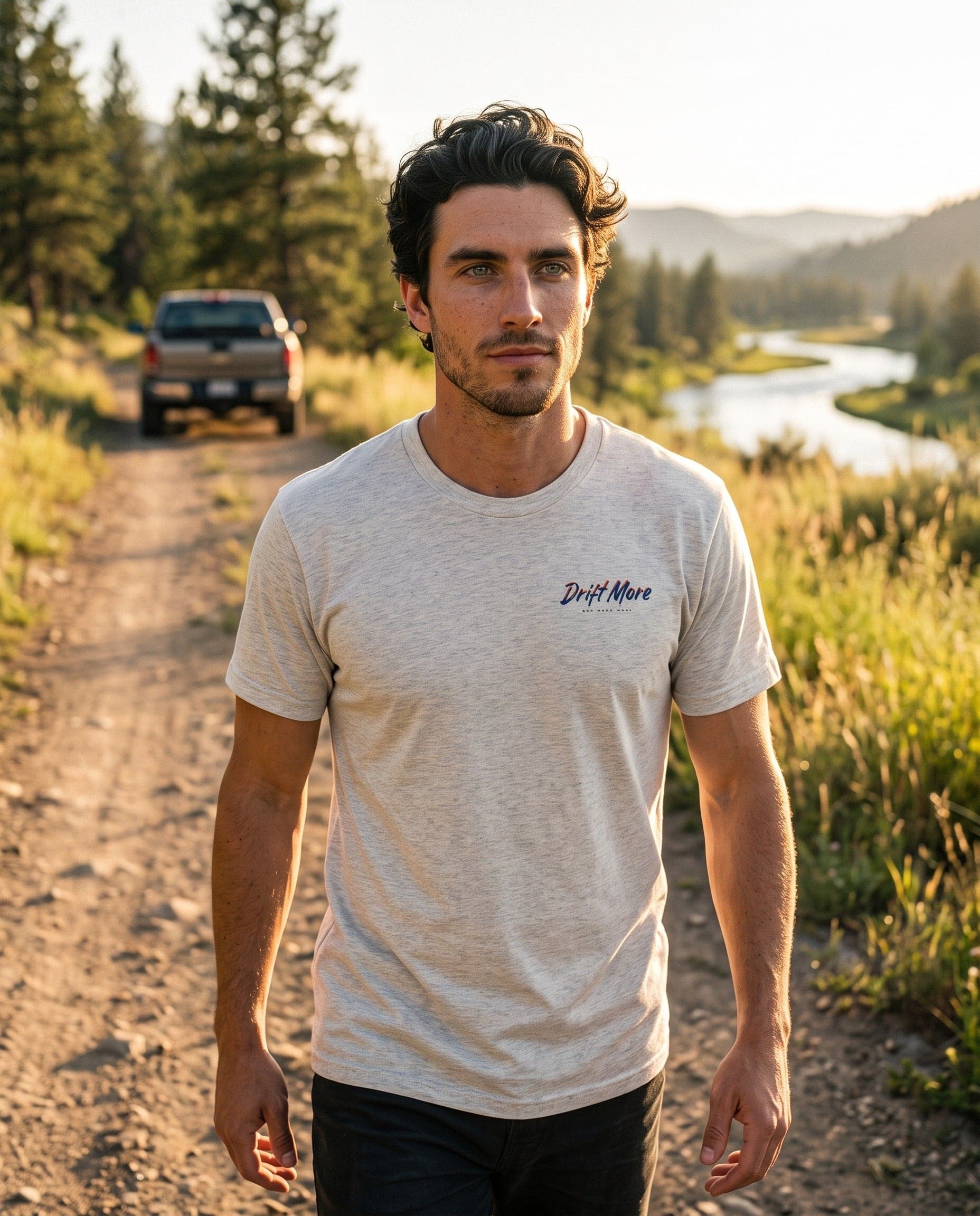 One More Cast Tee — worn