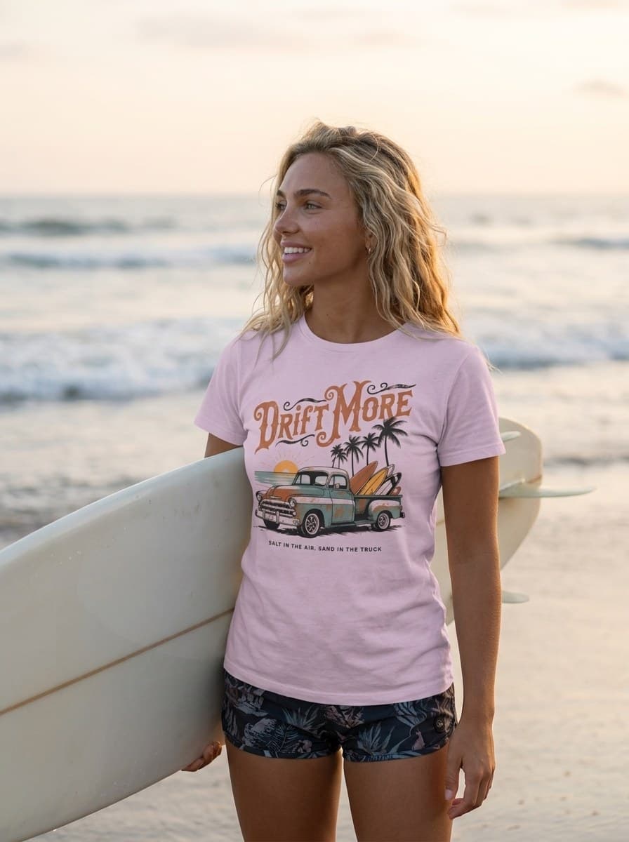 Tailgate Dusk Tee — Women's — worn