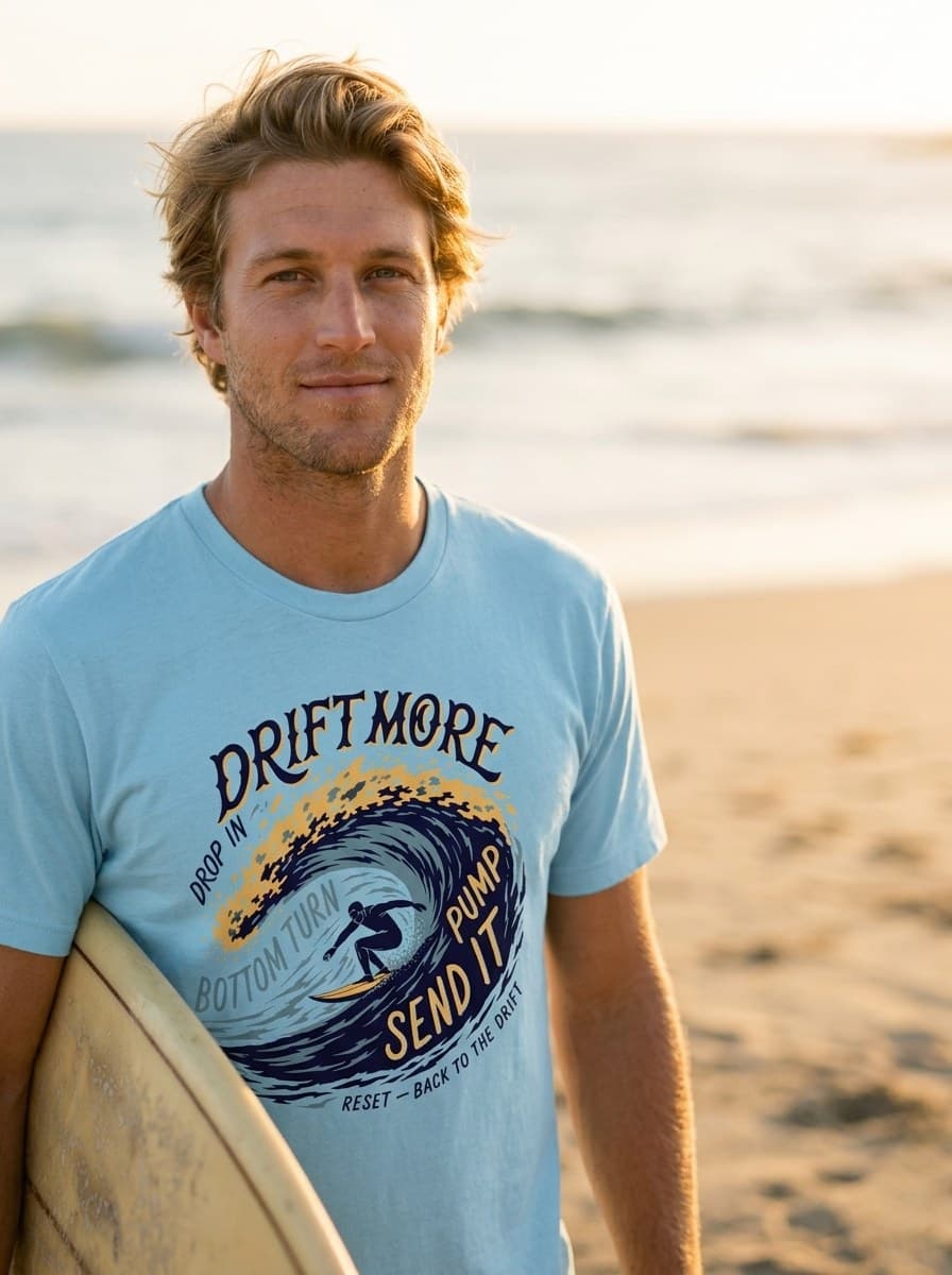Drop In Tee — worn
