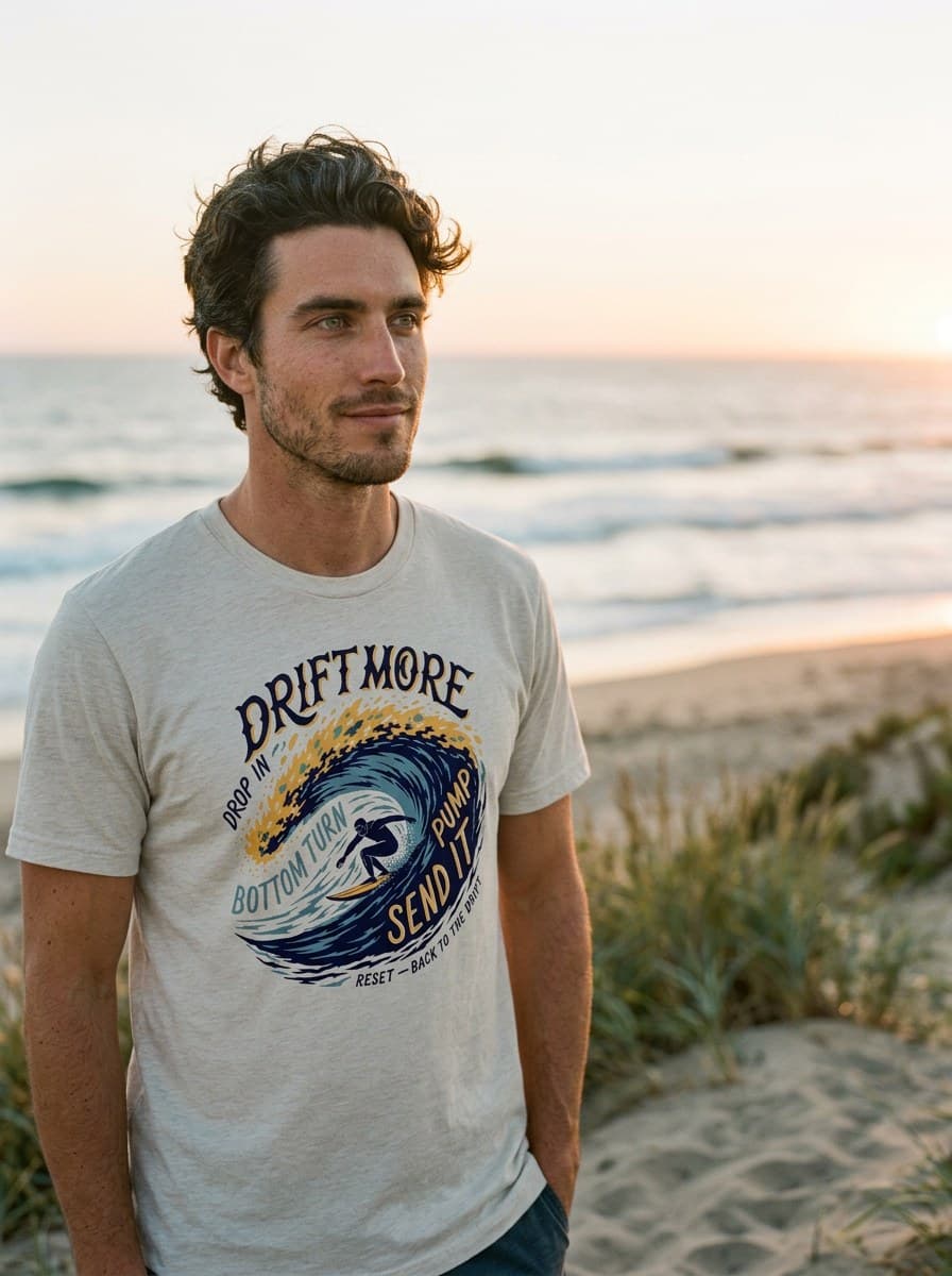 Drop In Tee — worn
