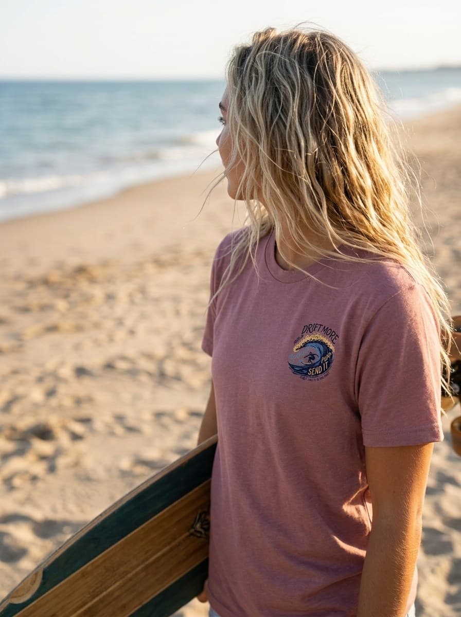 Drop In Crest Tee — worn