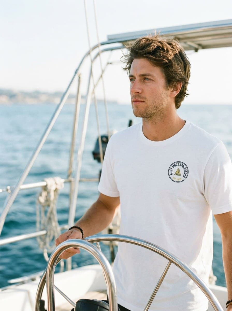 Navigators Tee — worn