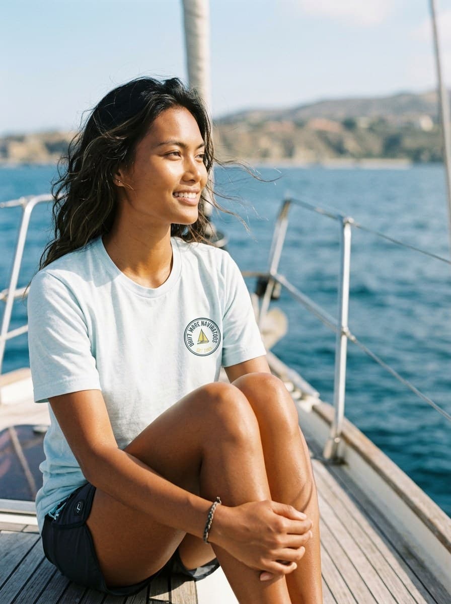 Navigators Tee — worn