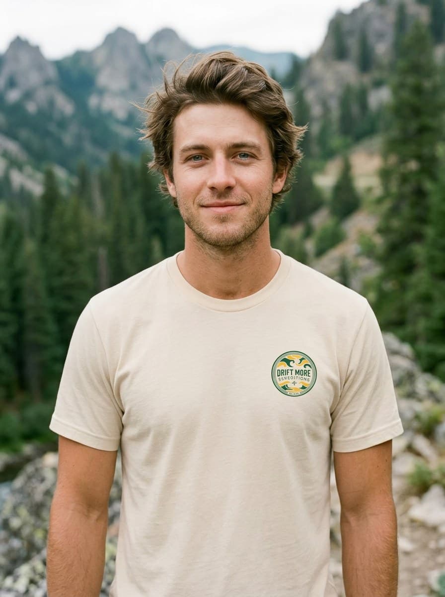 Expeditions Crest V.2 Tee — worn