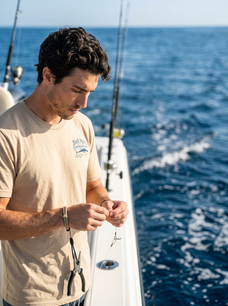 Albacore Tee — worn