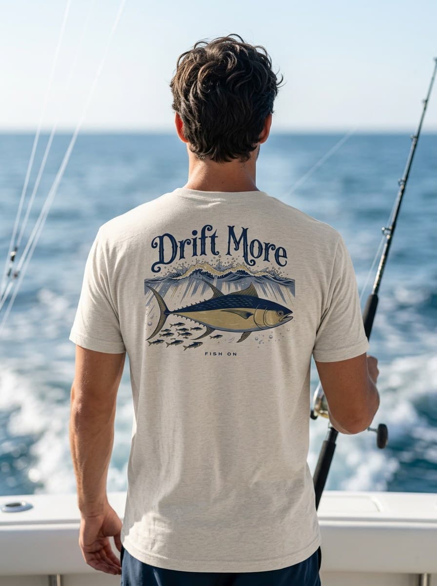 Albacore Tee — worn