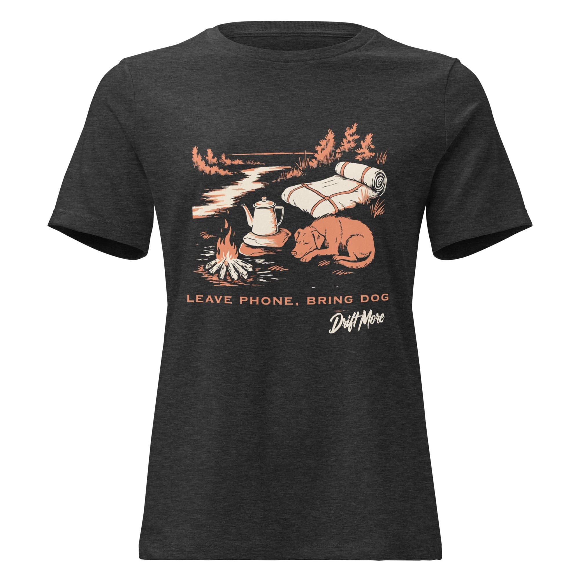 Leave Phone, Bring Dog Tee — Women's