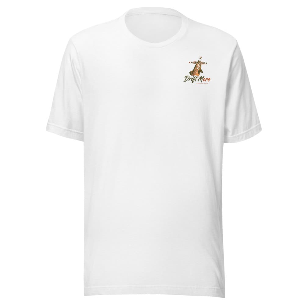 Match the Hatch Tee — Solid White Blend