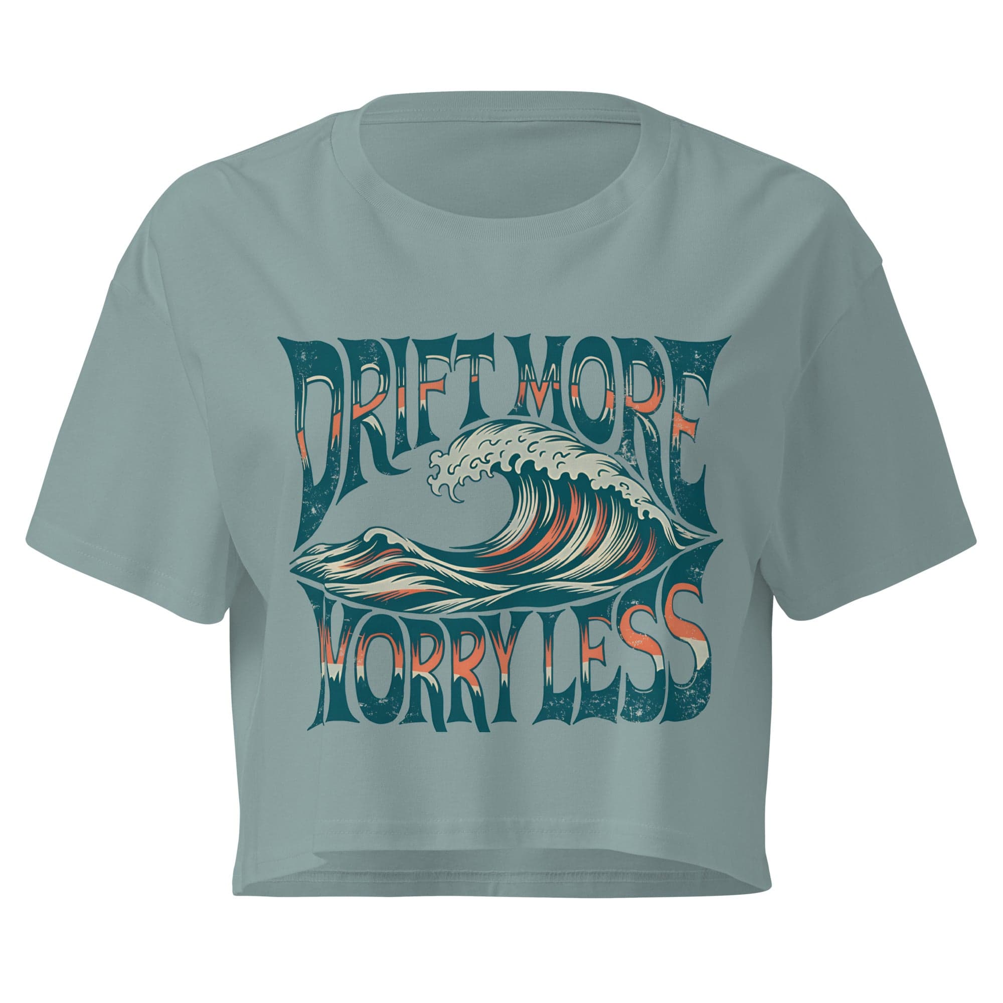 Worry Less Crop Tee