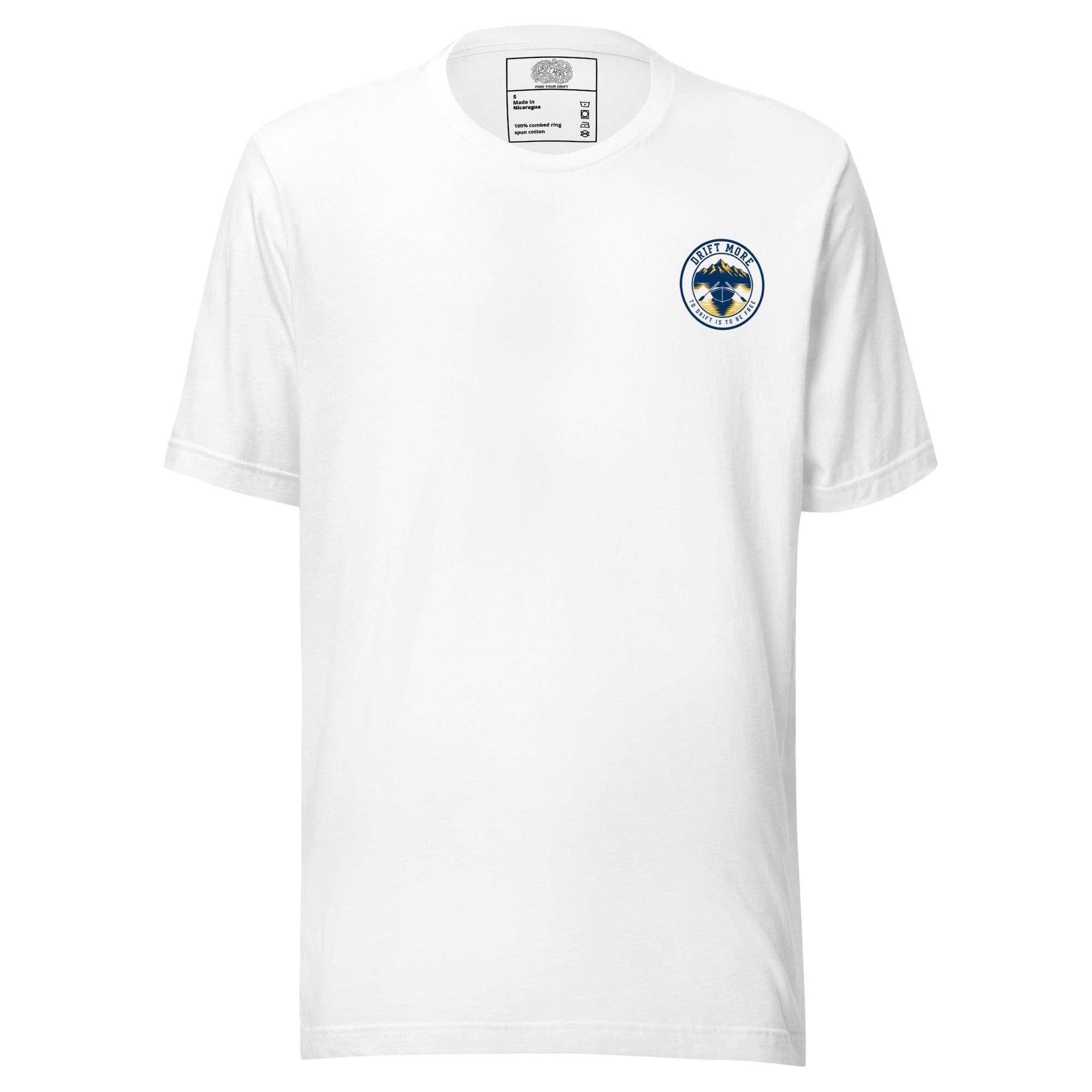 Drift Boat Crest — White