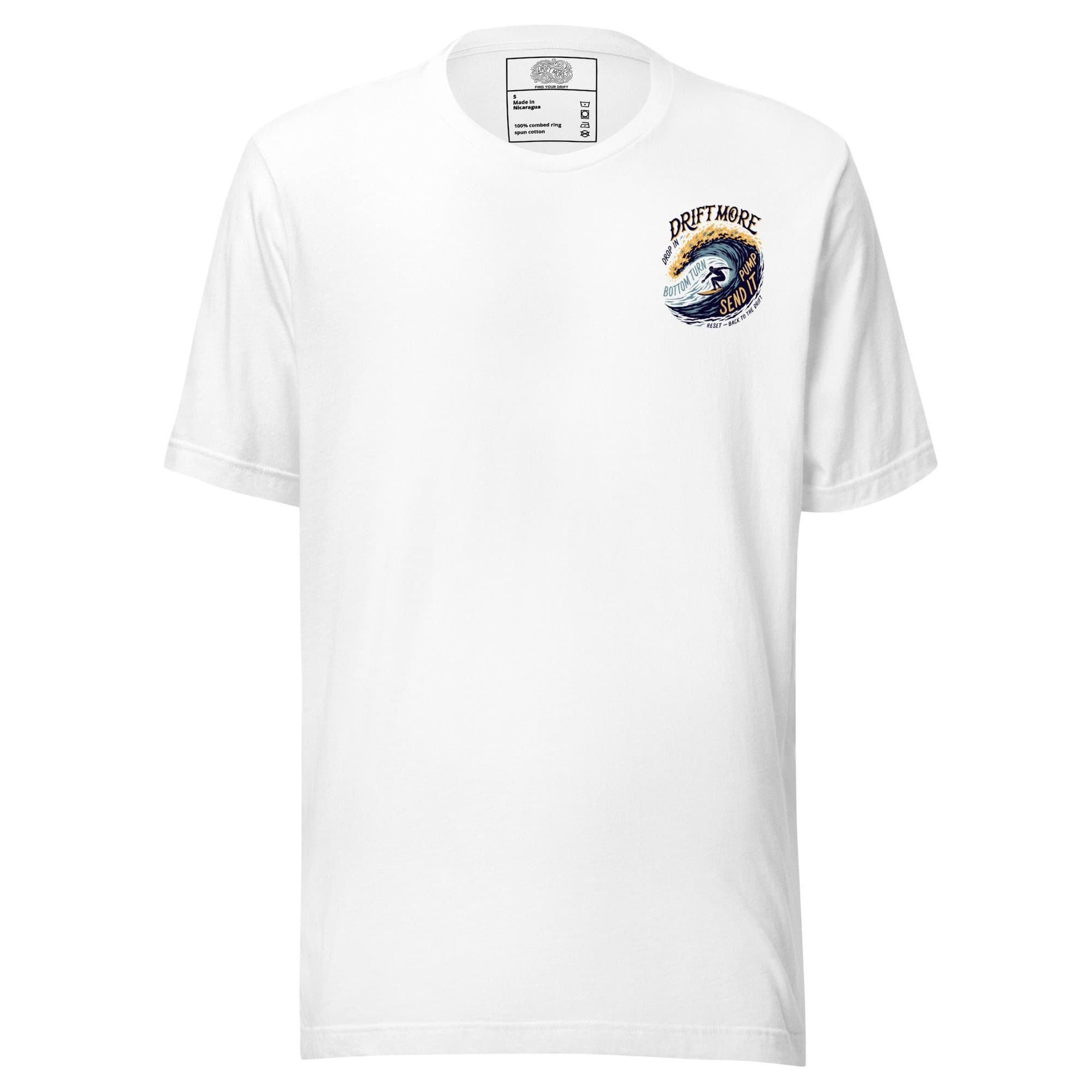 Drop In Crest Tee — White