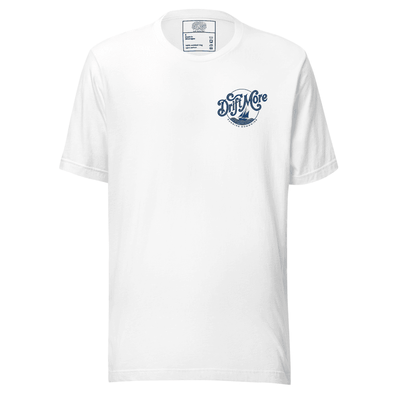 Running Downwind Tee — White