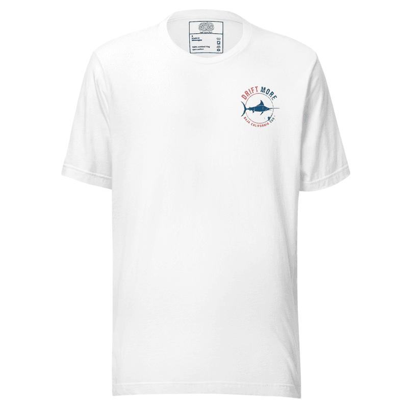 Baja Marlin Tee — White
